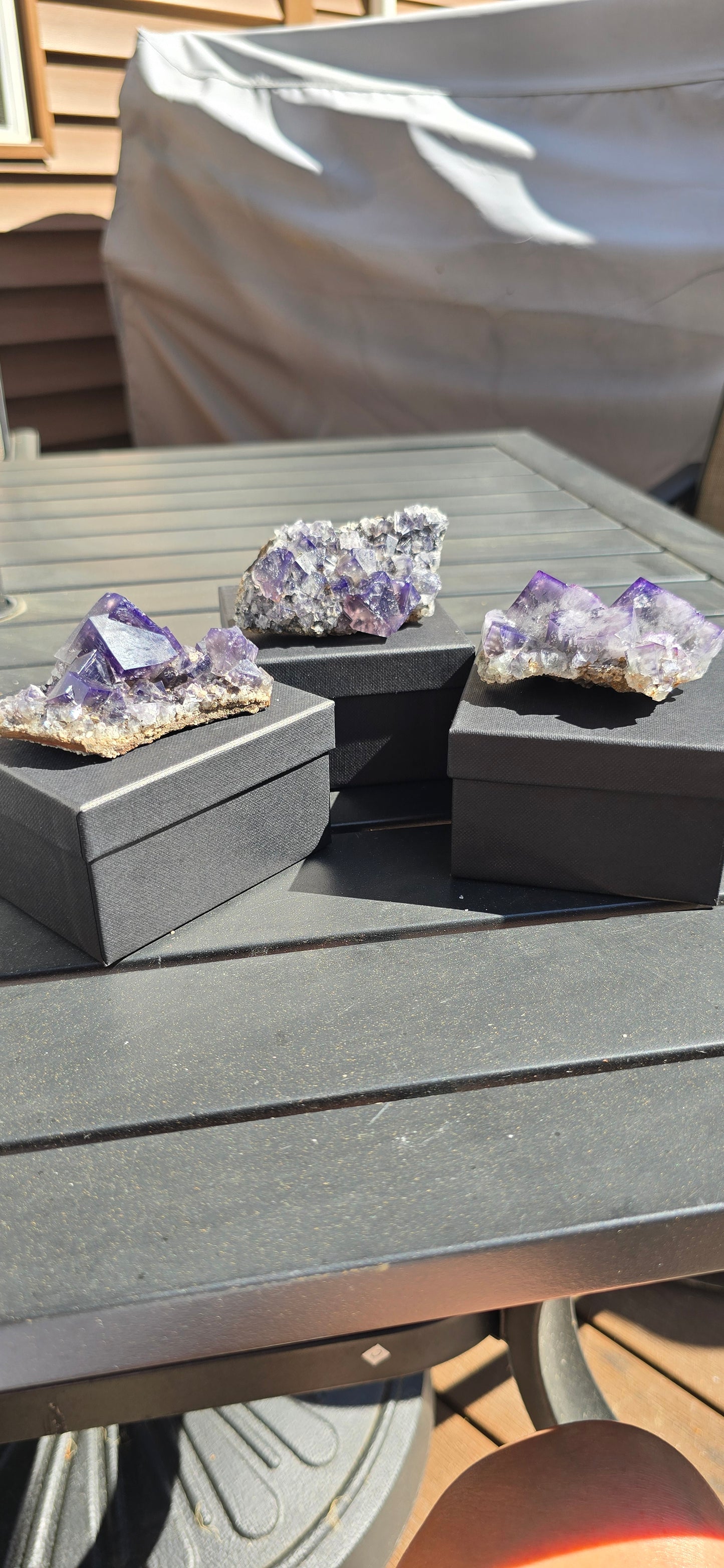 Purple Rain Pocket Fluorite