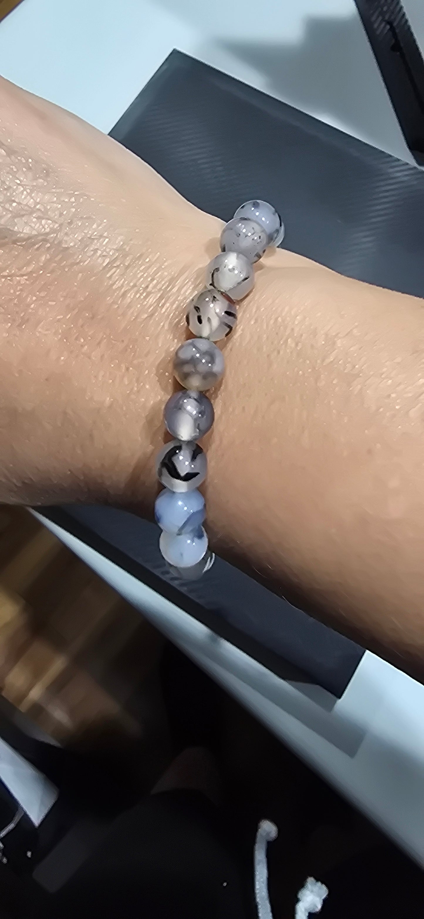 Dragon Agate 8mm Bracelet