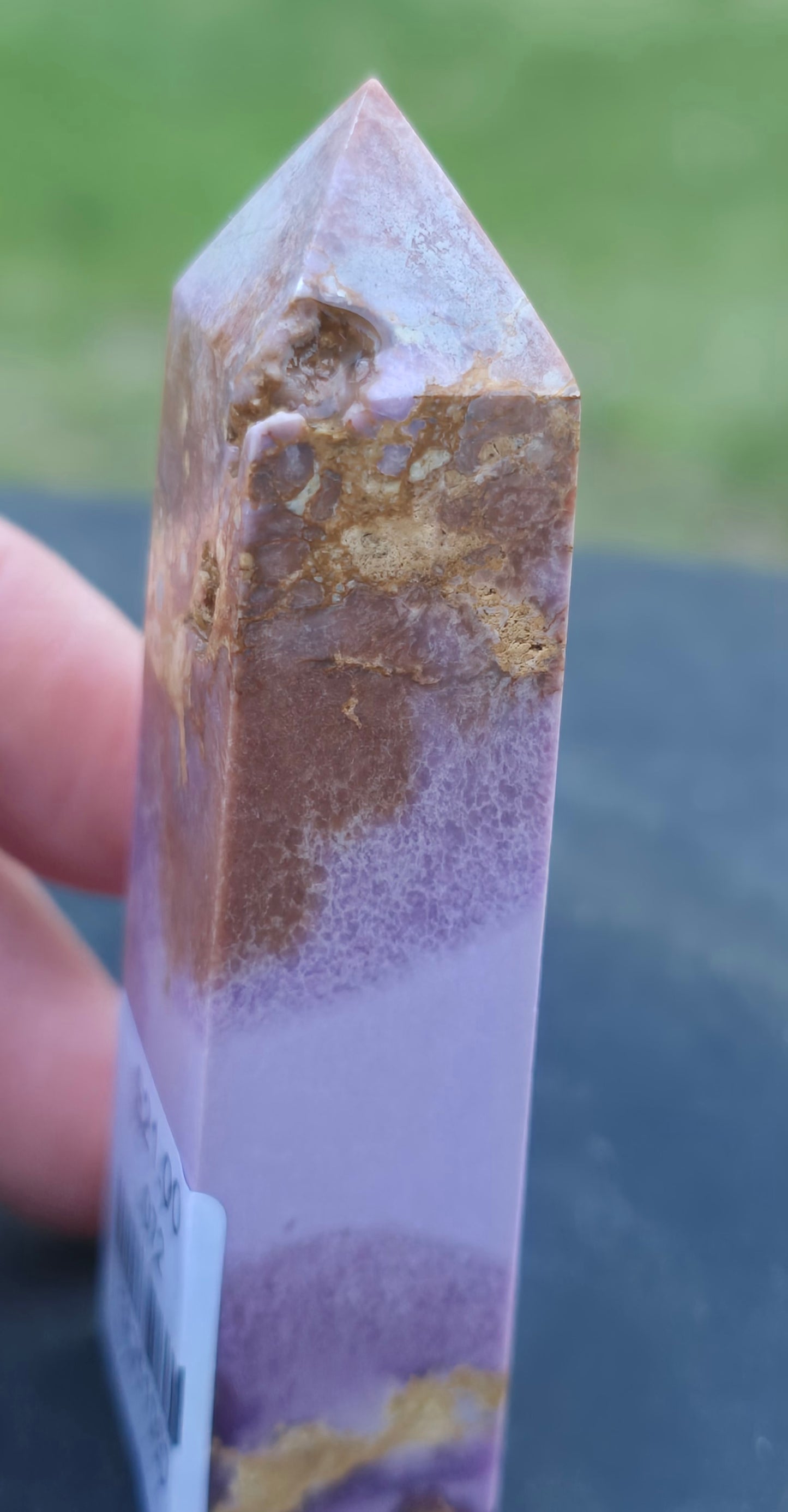 Phosphosiderite Tower – Polished Natural Mineral