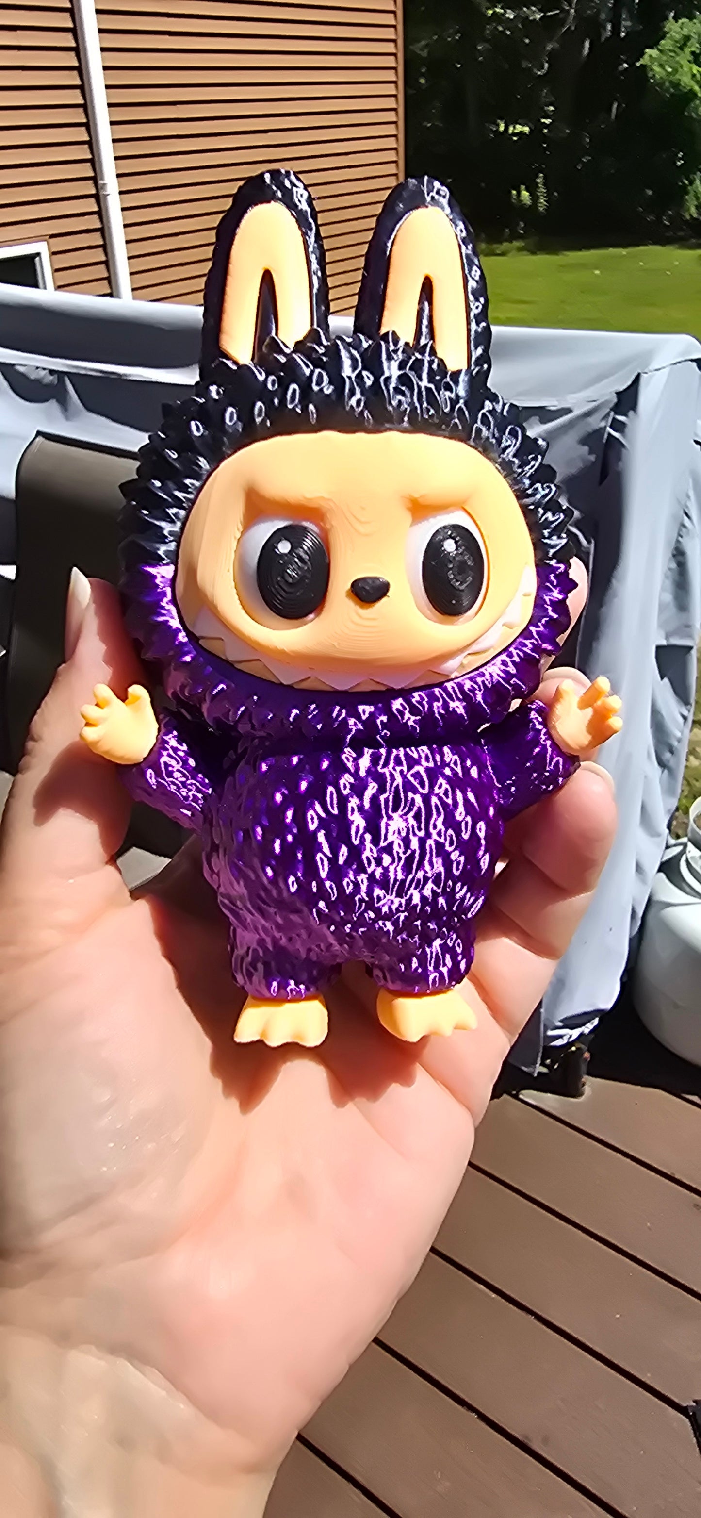 3D printed monster Lafufu 3 styles