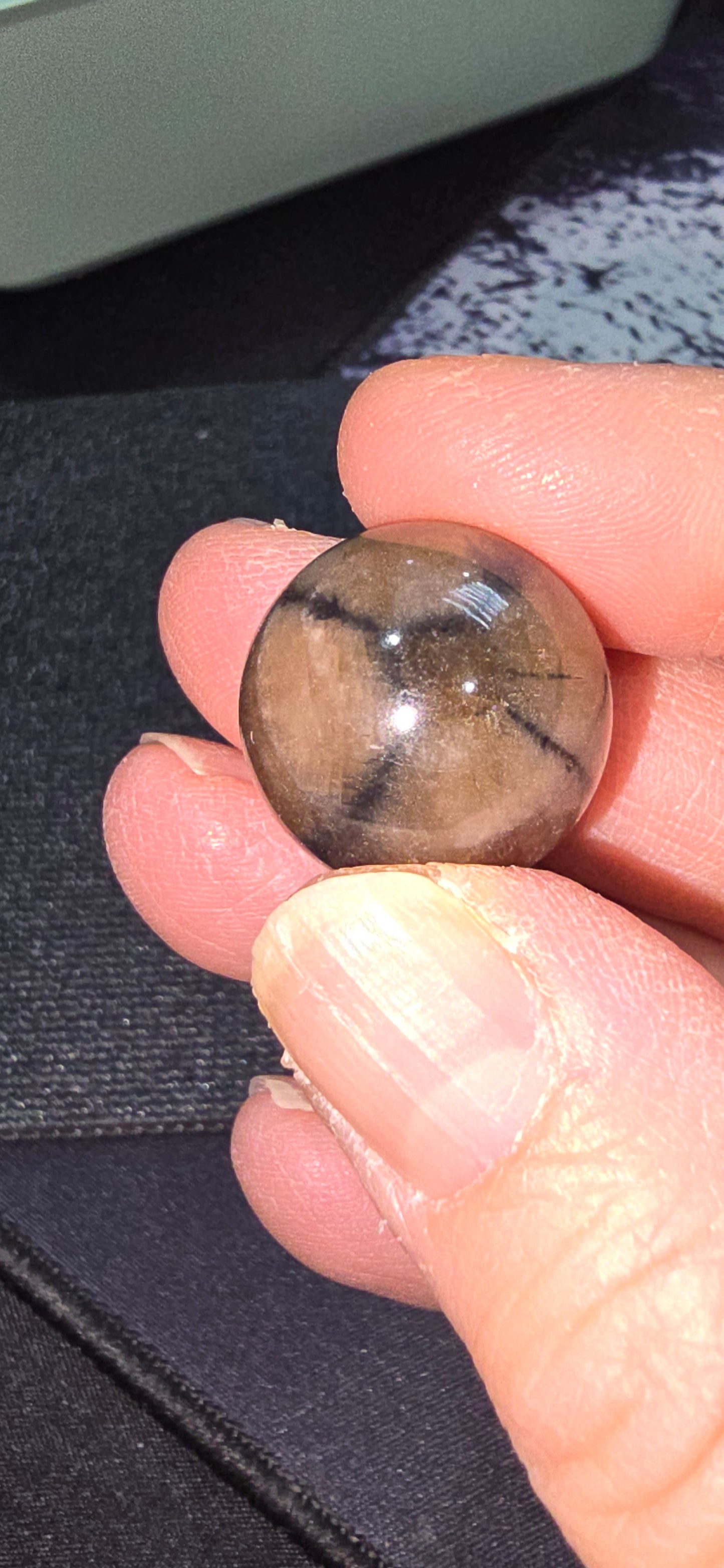 Chiastolite Spheres