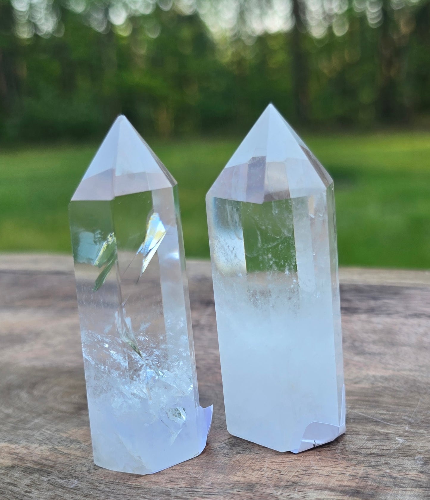 Clear Quartz Tower – Polished Natural Quartz