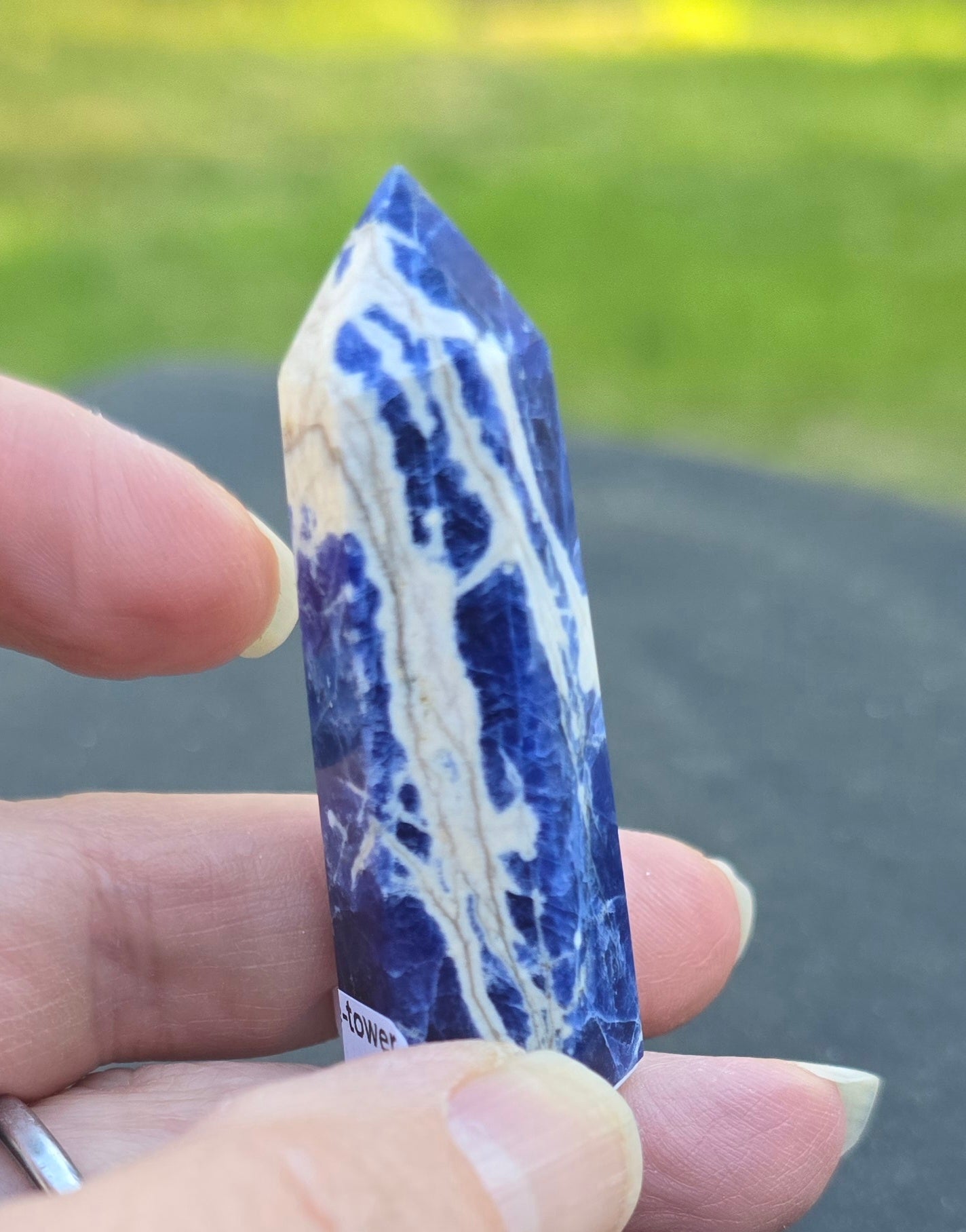 Sodalite Towers – Polished Natural Stone