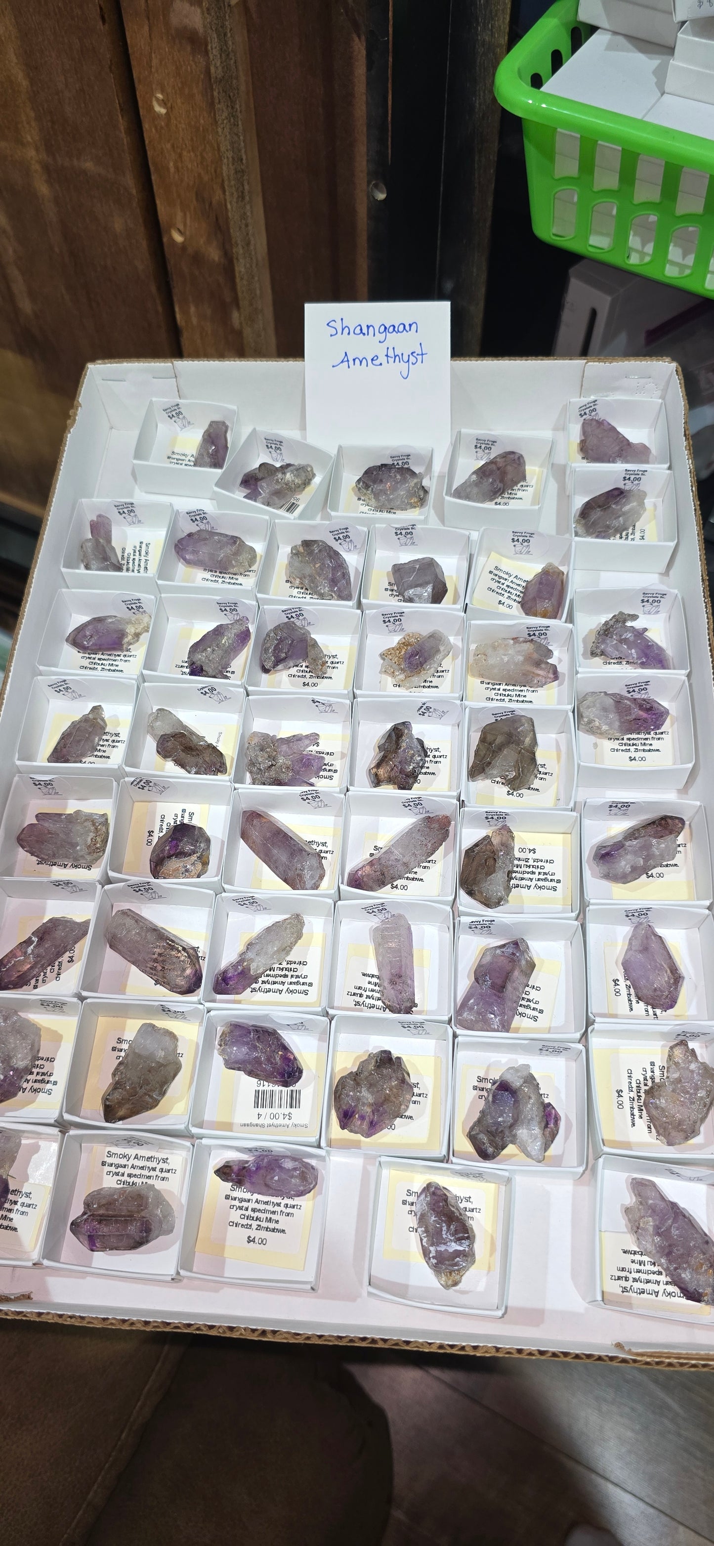 Smoky Amethyst Shangaan