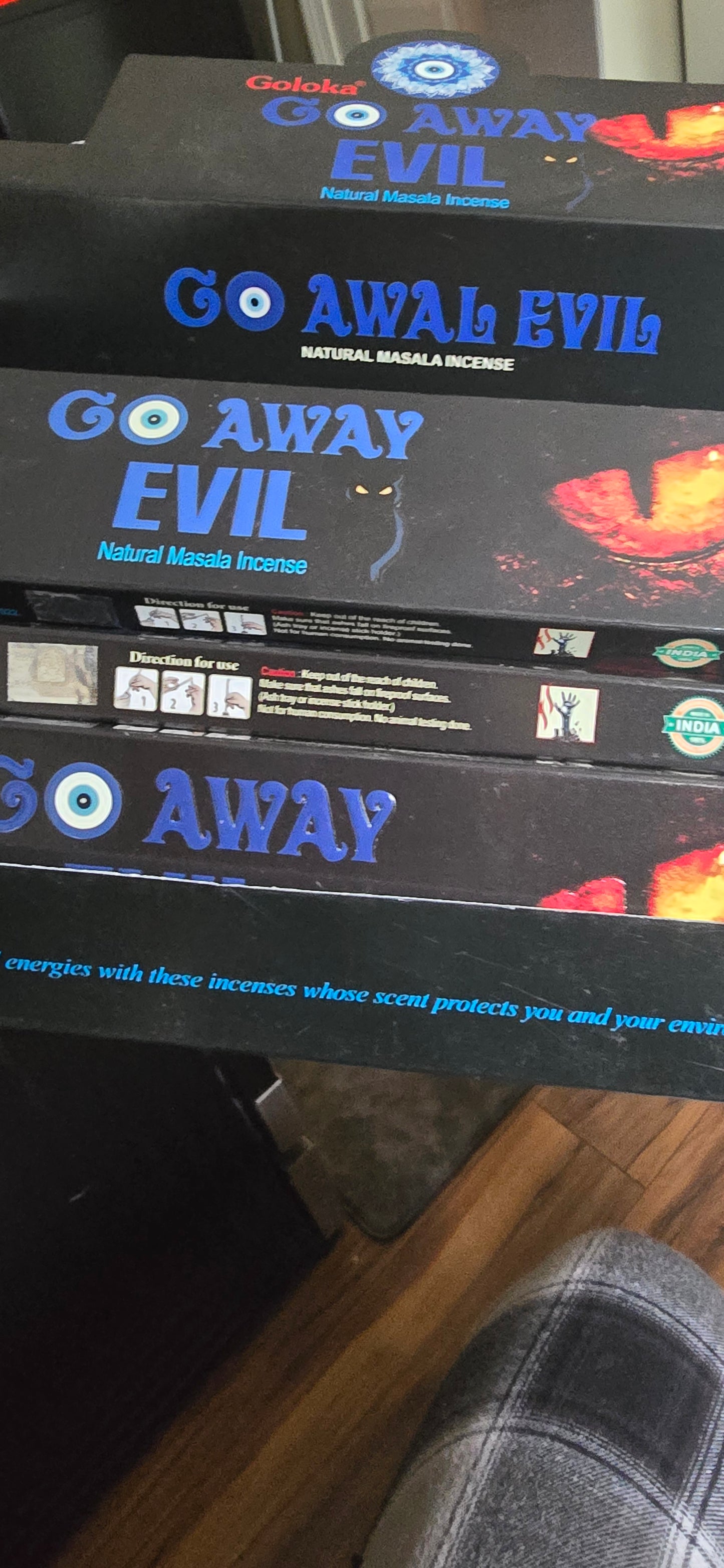 Go away Evil - Goloka Incense Sticks
