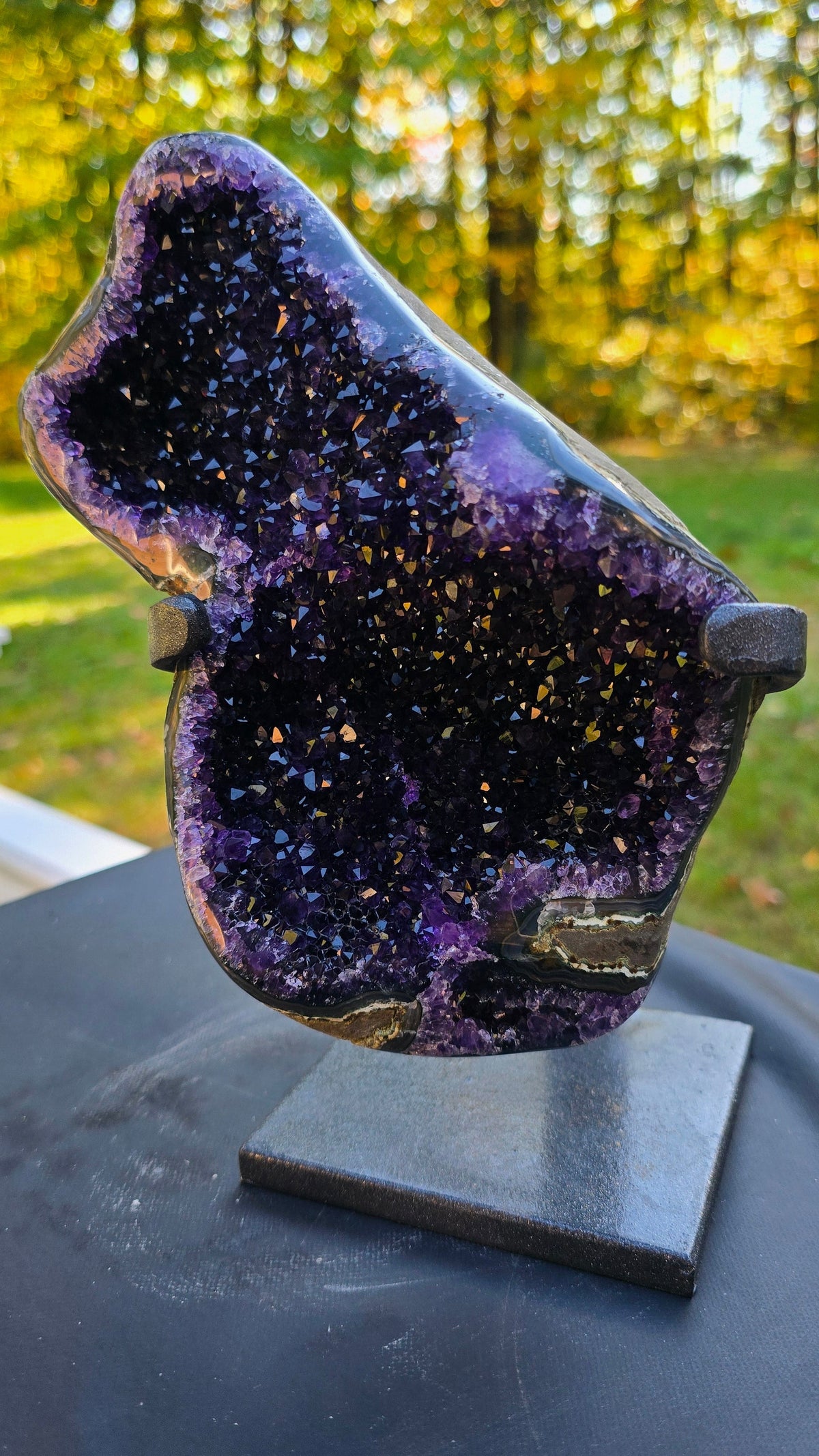 Uruguayan Amethyst Display Specimen – 3.488 kg Natural Crystal Cluster