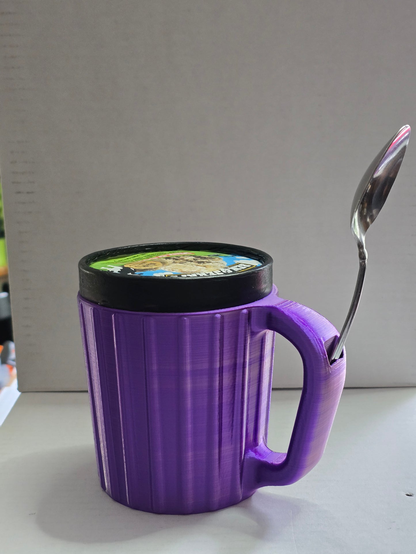 3D Printed Ice Cream pint holder