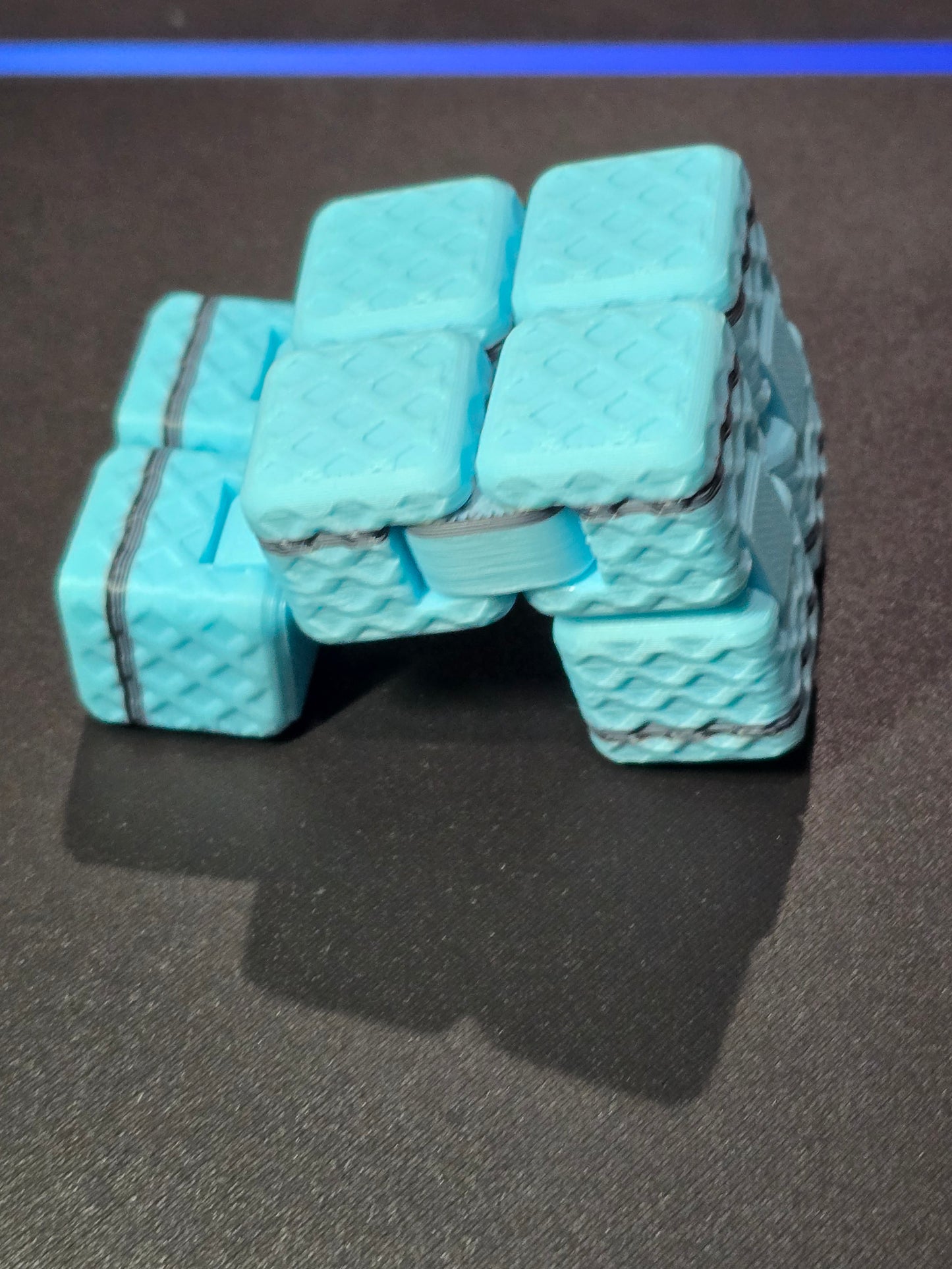3d printed infinity cube