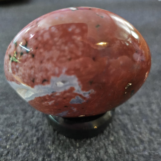 Vienless Ocean Jasper Palm Stone