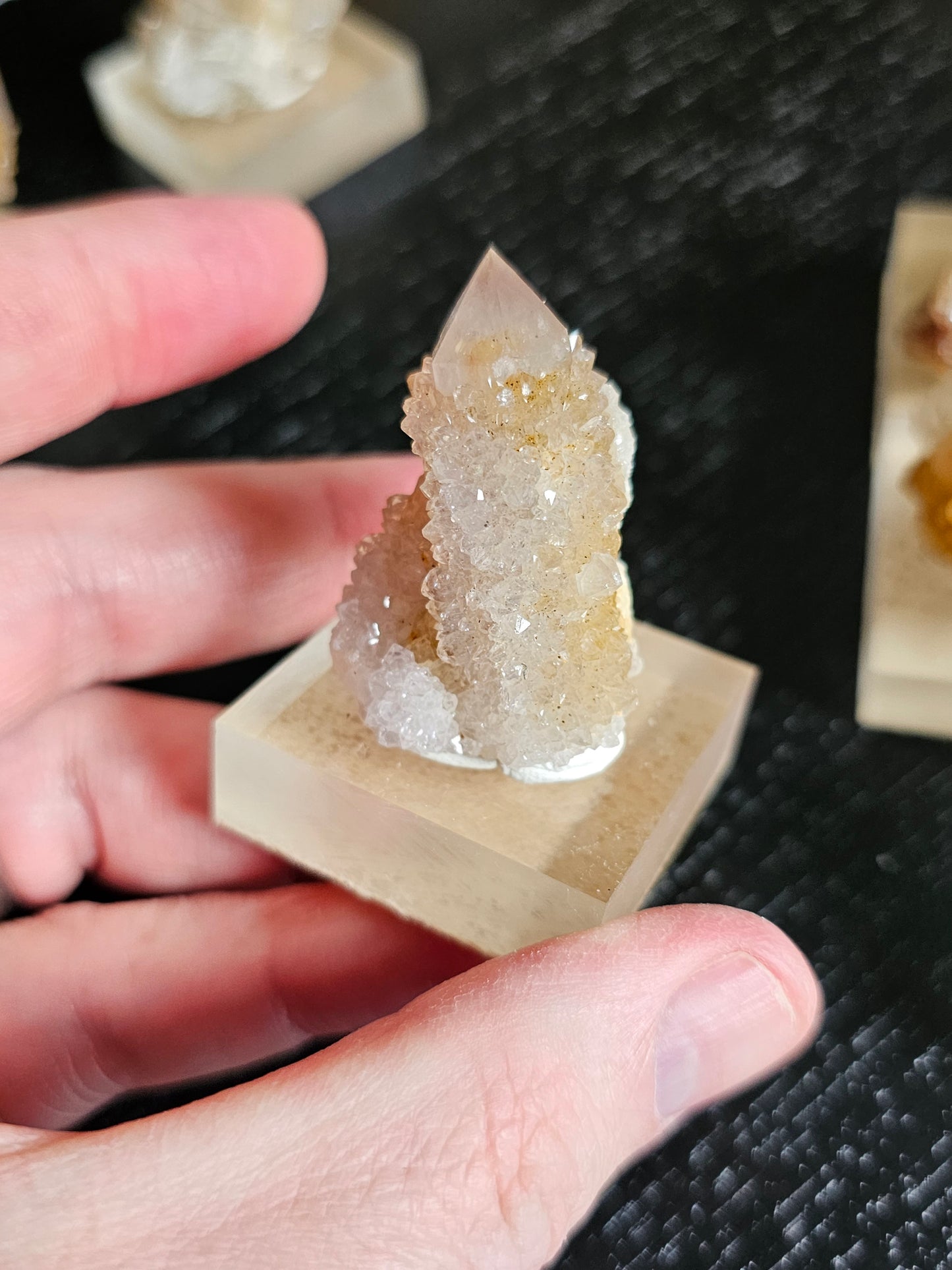 Intuitive pick spirit quartz