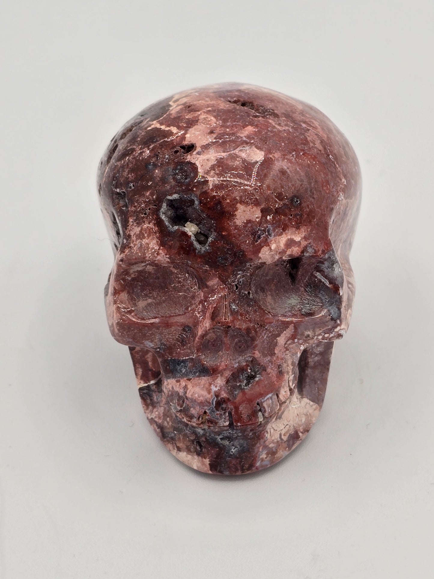 Mexican Agate Skull