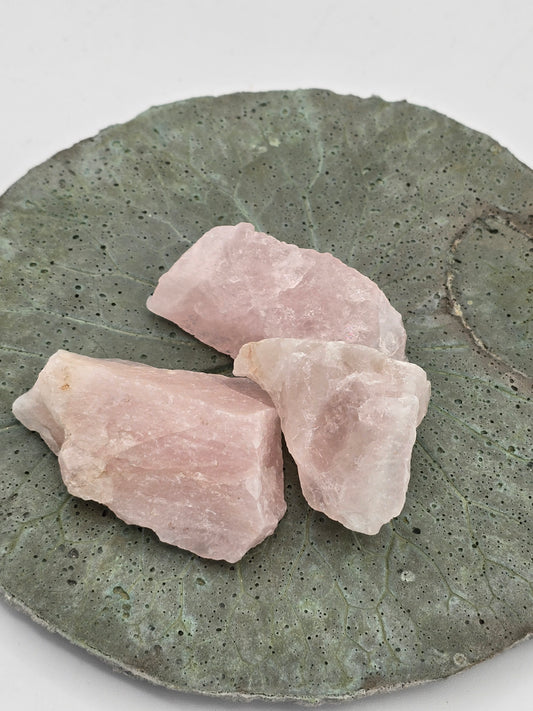 Rose Quartz (Raw) Tumbles