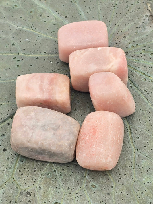 Pink Opal (cubed) Tumbles