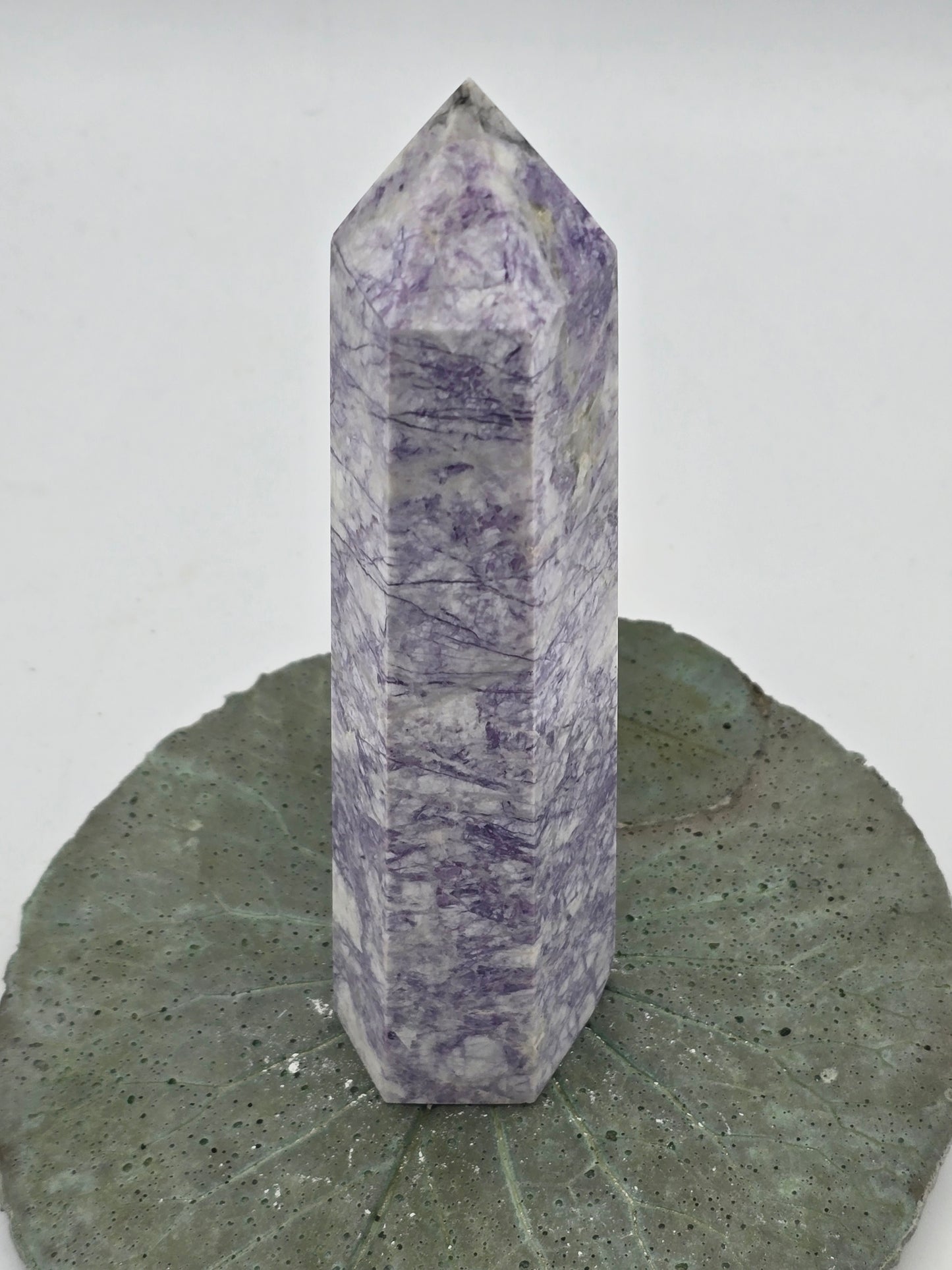 Purple Howlite Tower