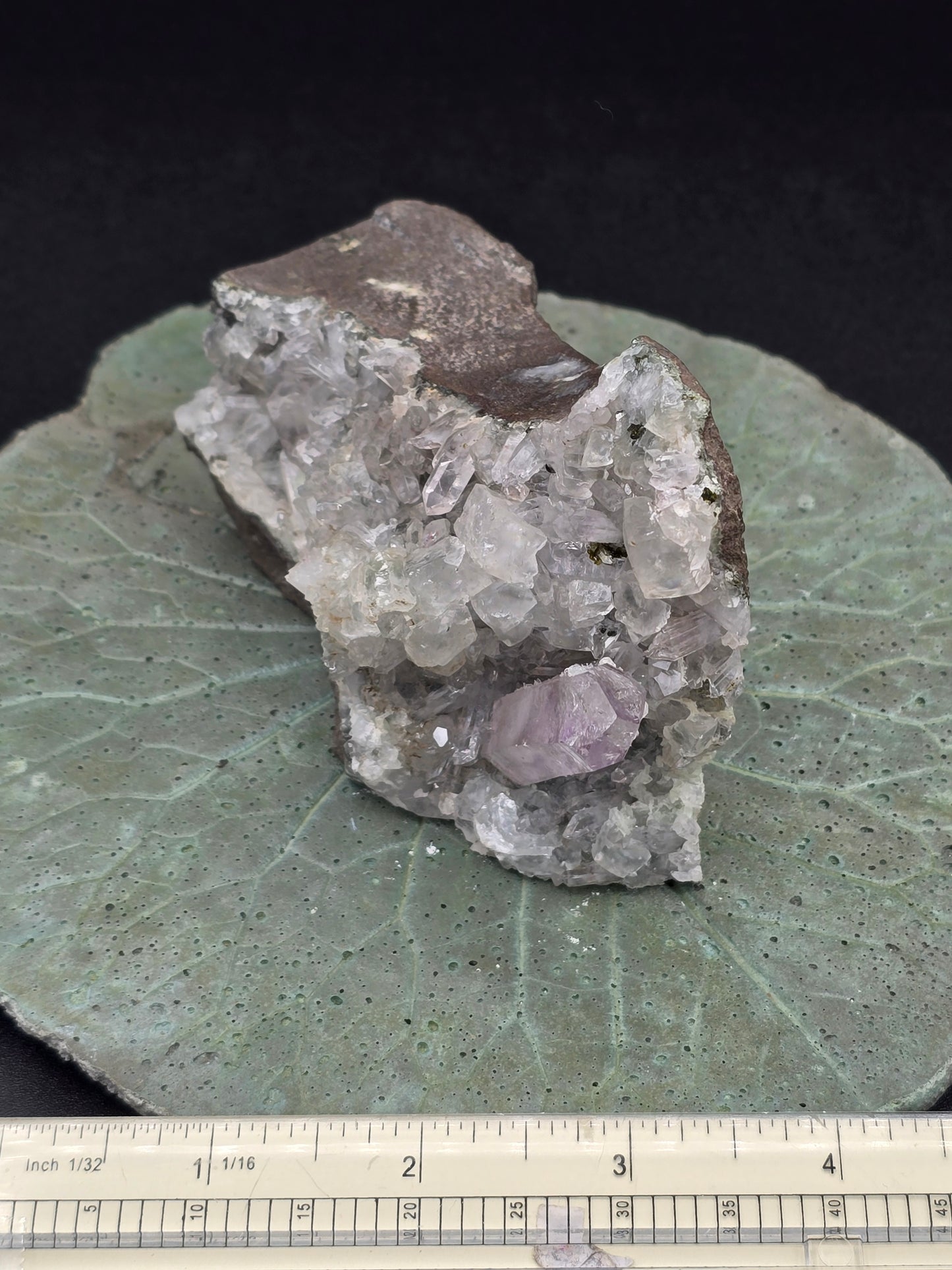 Brandberg Quartz Amethyst on matrix