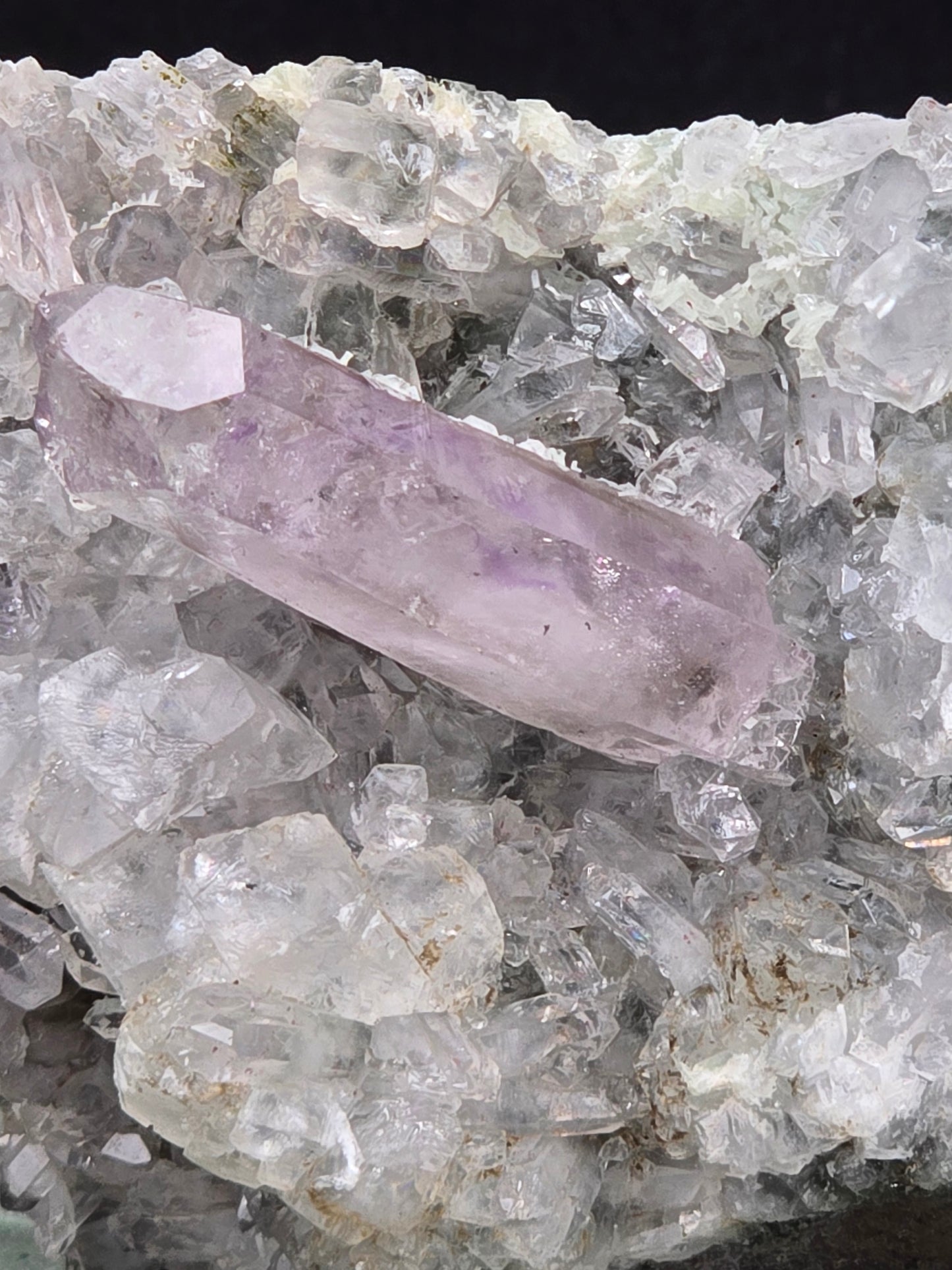 Brandberg Quartz Amethyst on matrix