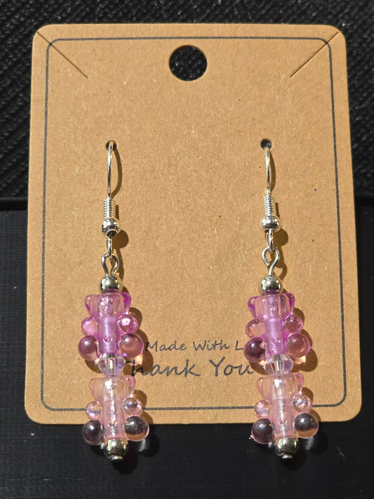 Gummy Bear Earrings small double