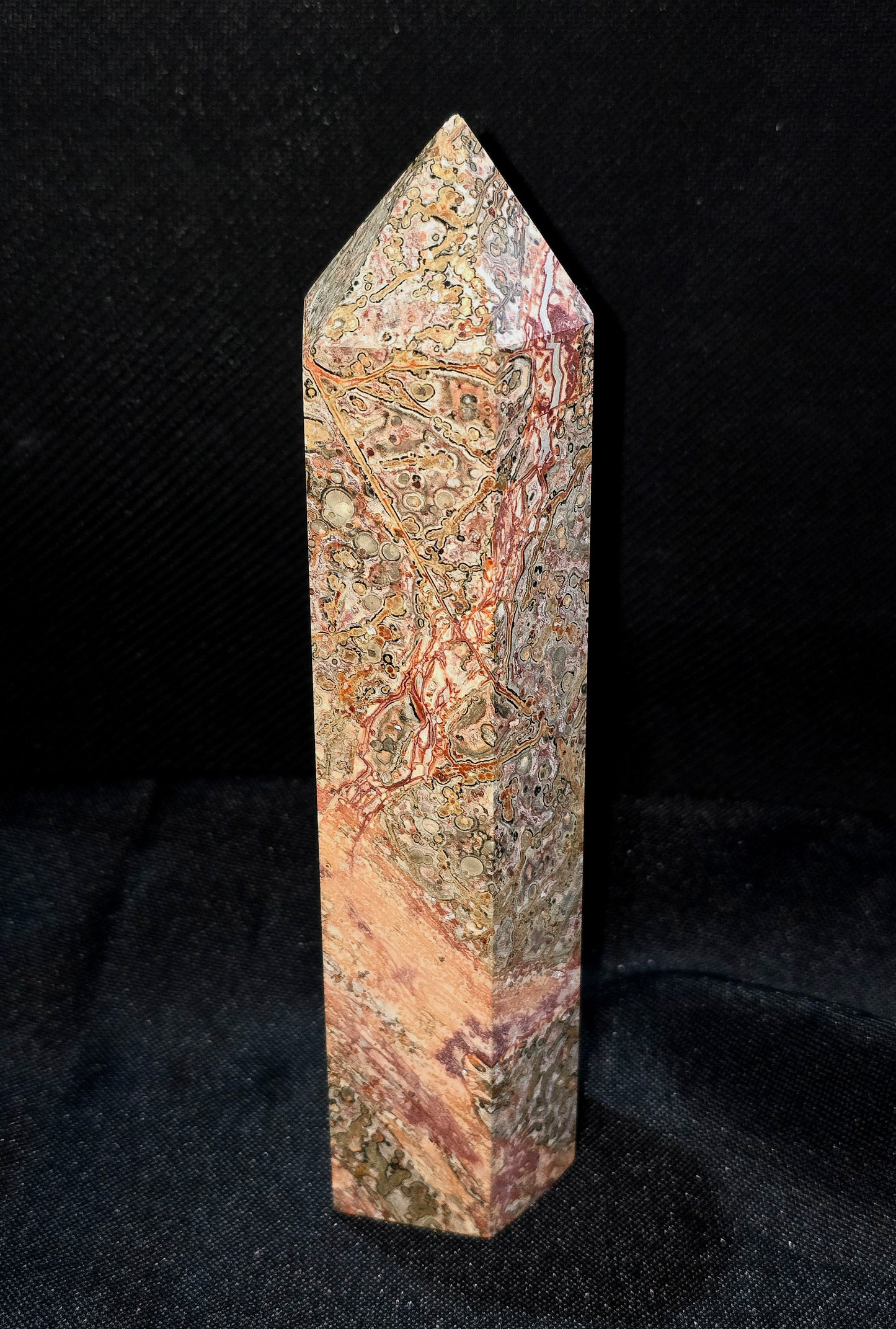 Leopard skin Jasper Tower