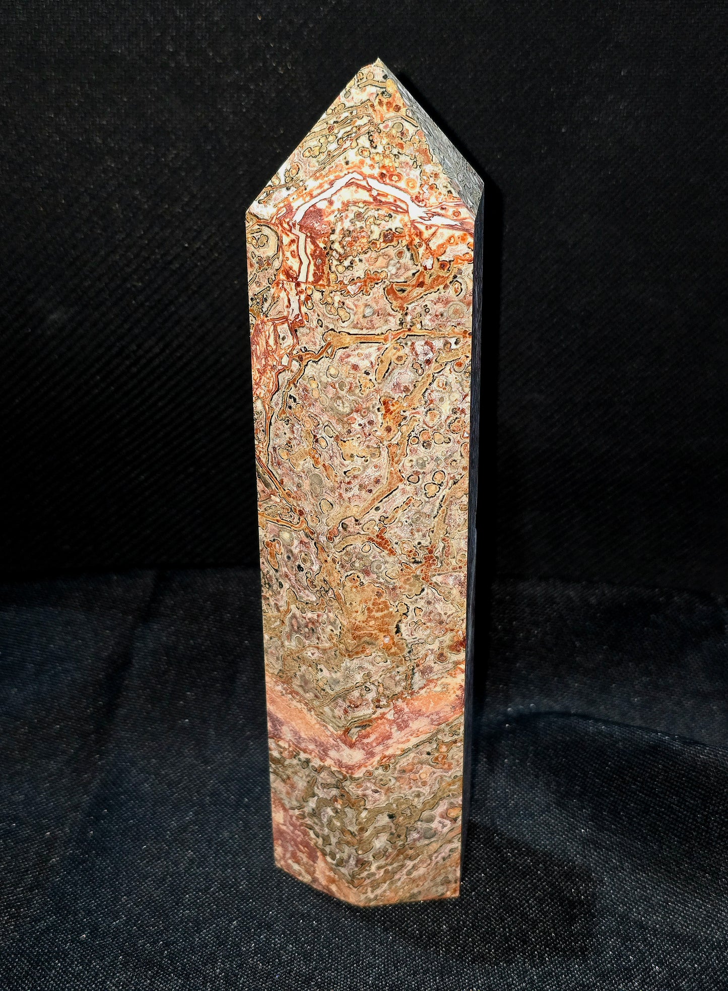 Leopard skin Jasper Tower