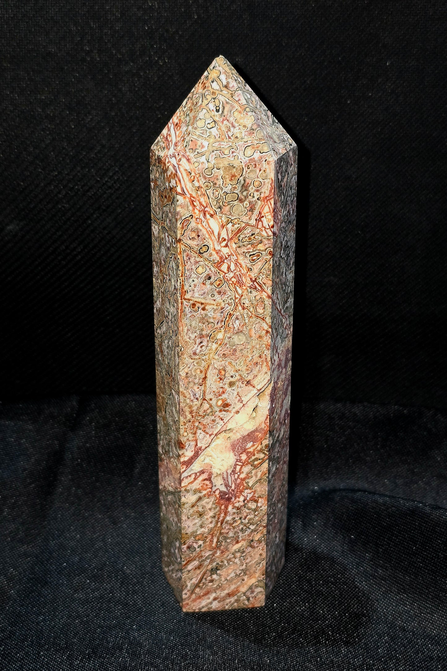 Leopard skin Jasper Tower