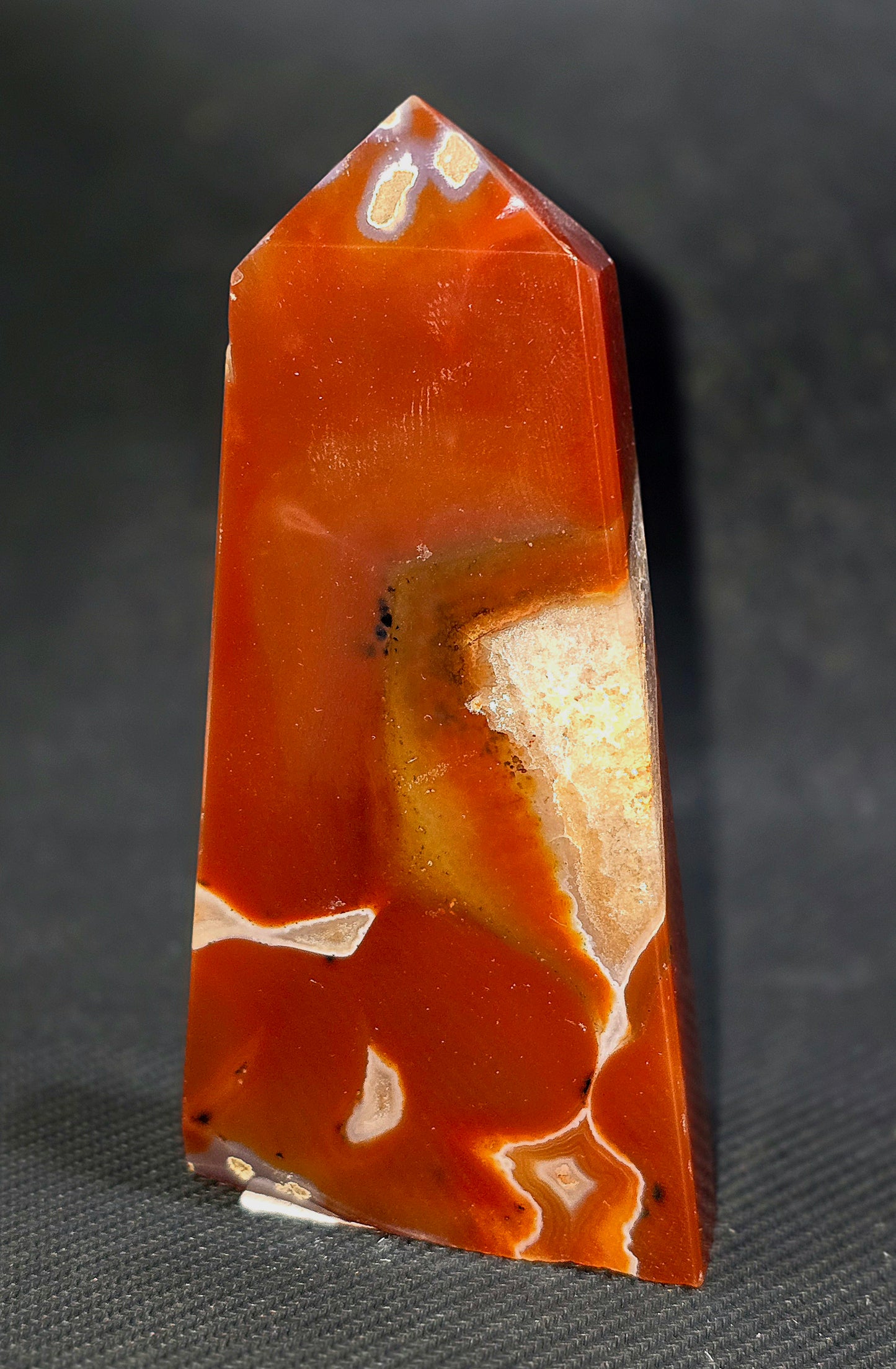 Carnelian Geode Towers