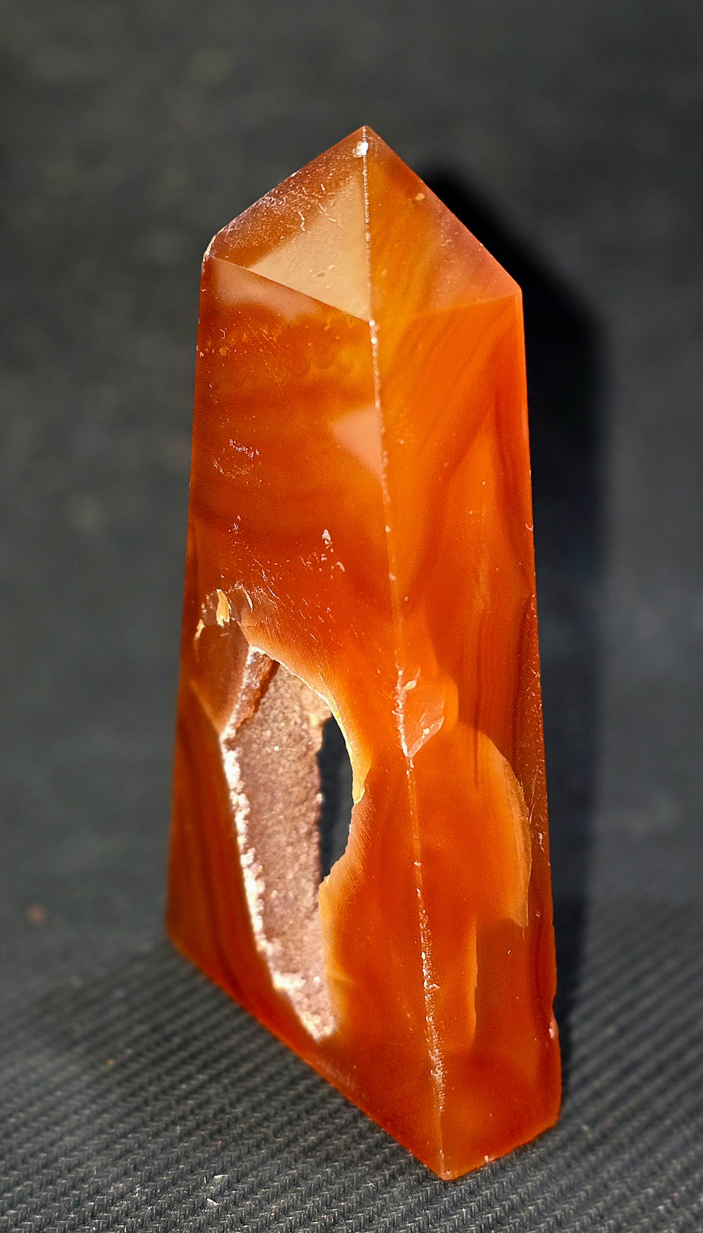 Carnelian Geode Towers