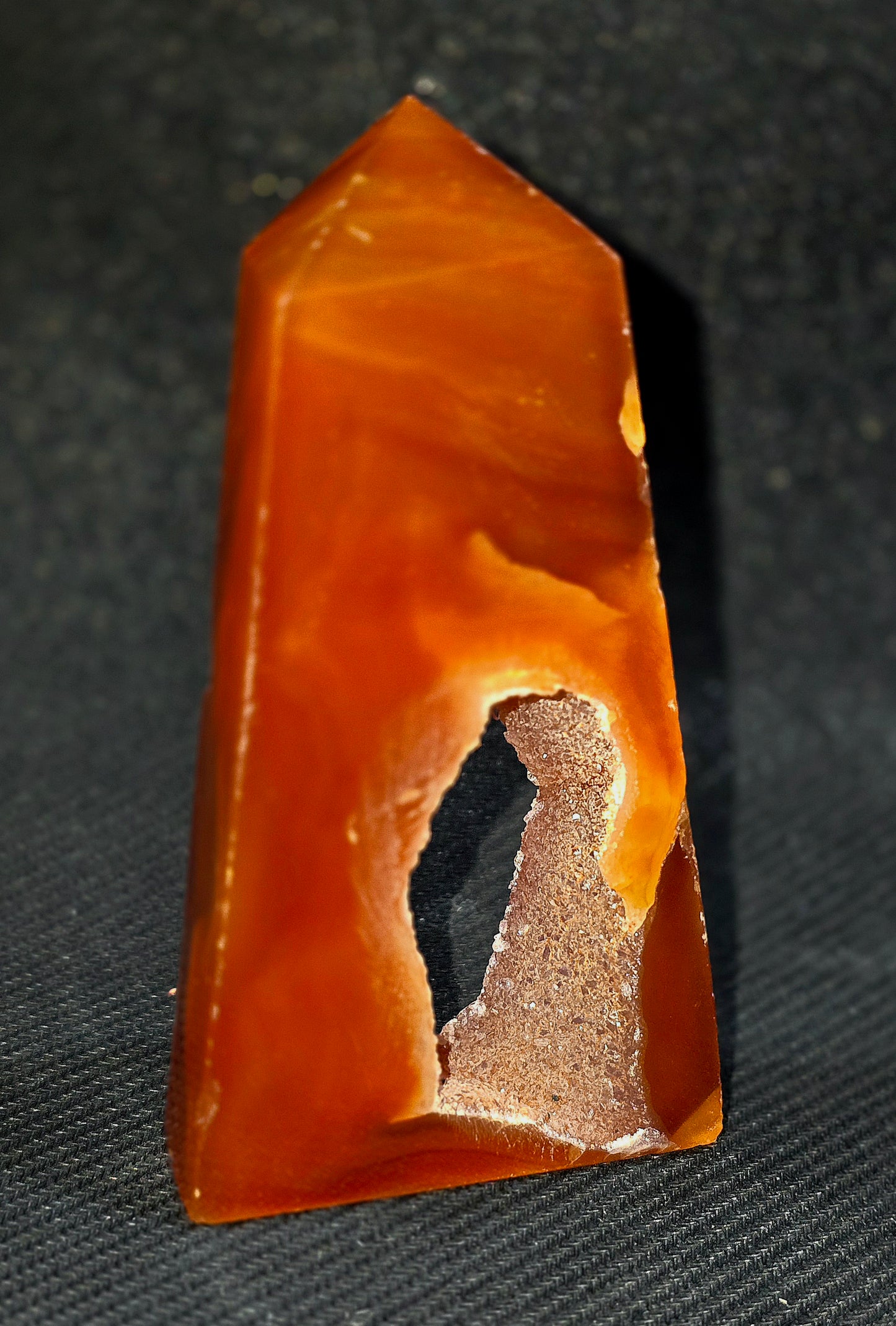 Carnelian Geode Towers