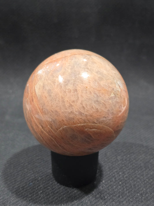 Peach moonstone Sphere