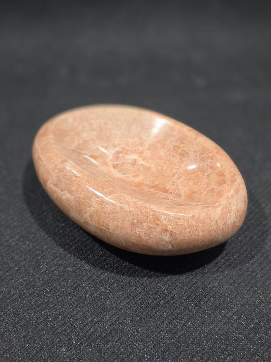 Peach Moonstone Dish