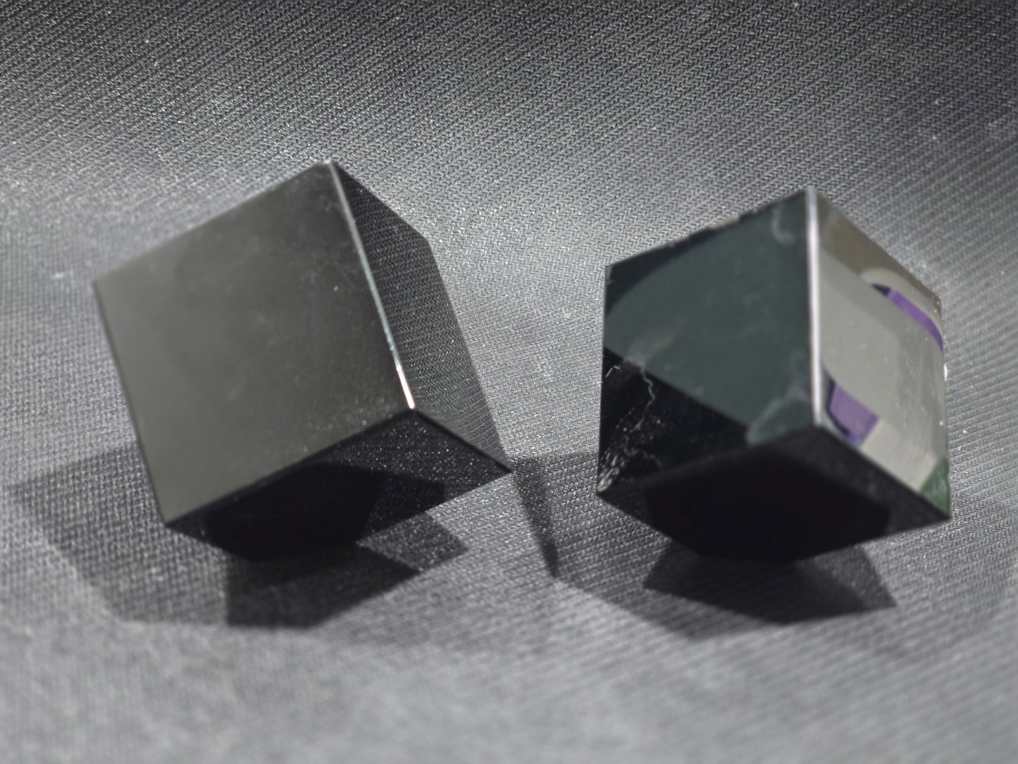 Black Obsidian Cube