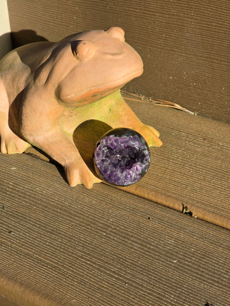 Amethyst Cluster Sphere