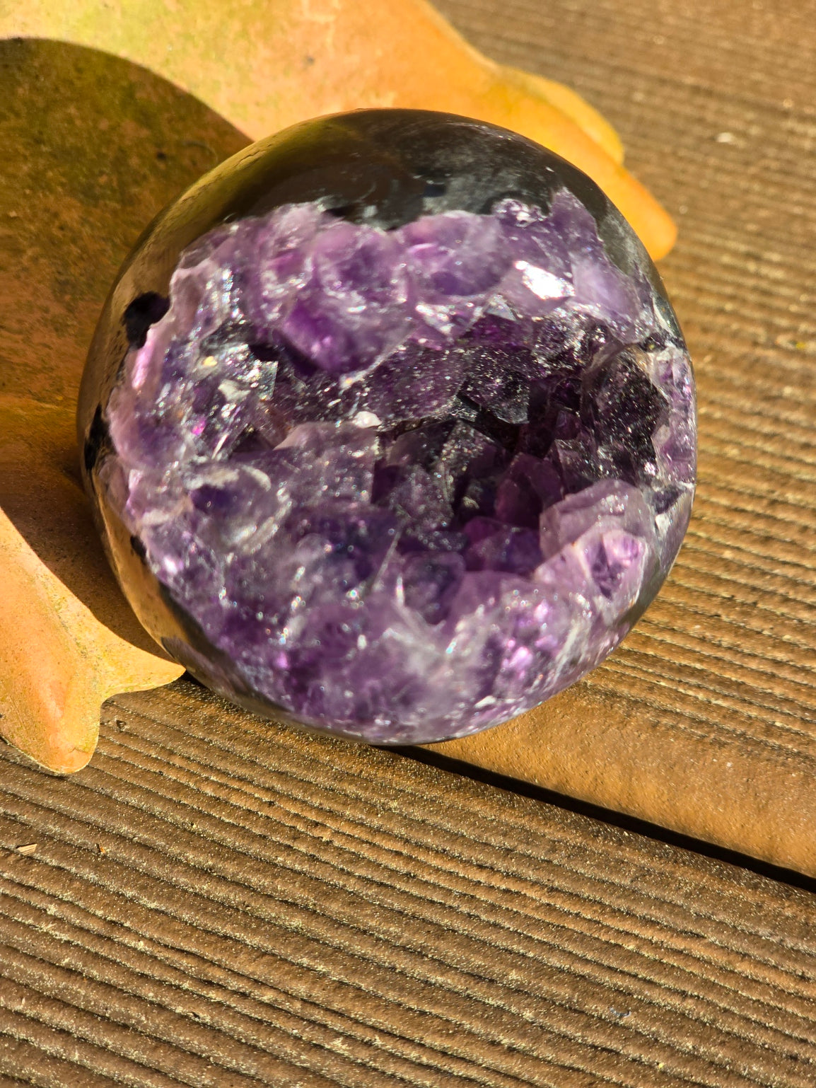 Amethyst Cluster Sphere