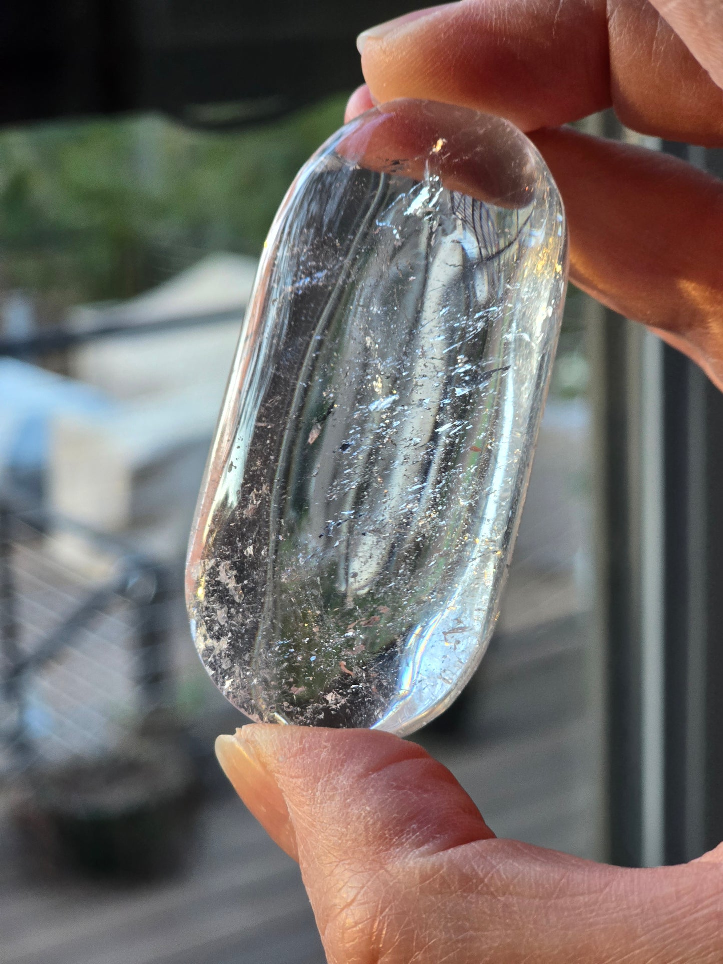 Clear Quartz Palmstones