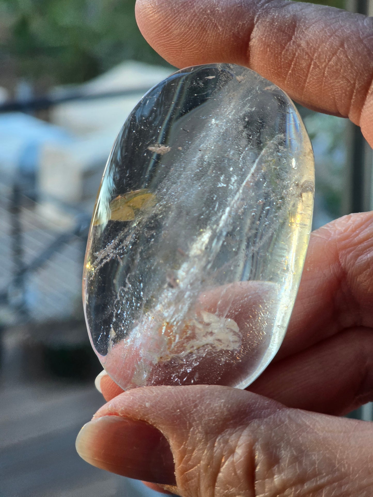 Clear Quartz Palmstones