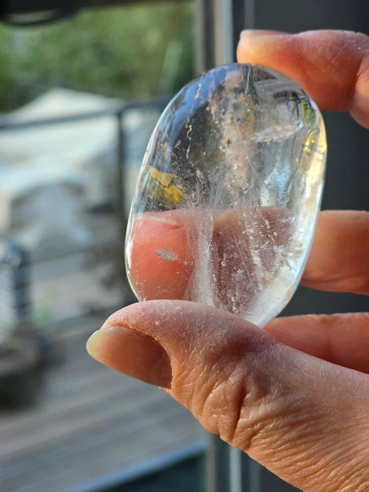 Clear Quartz Palmstones