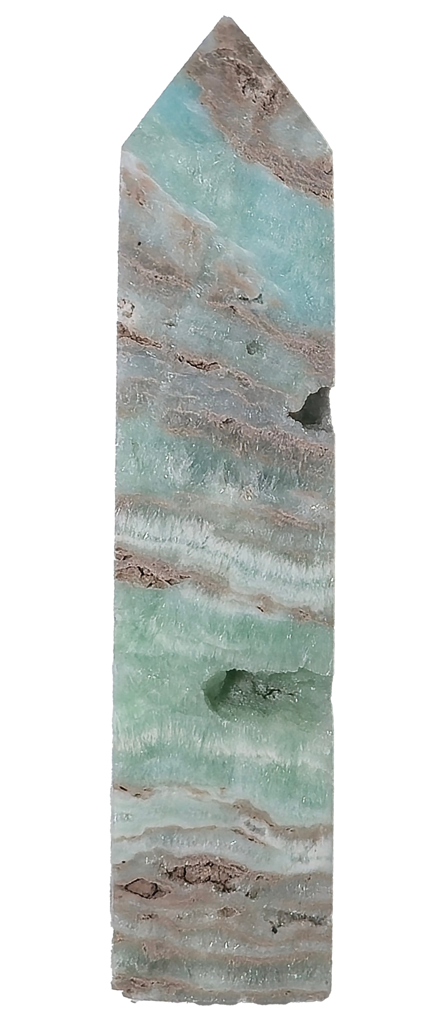 Blue Aragonite Tower