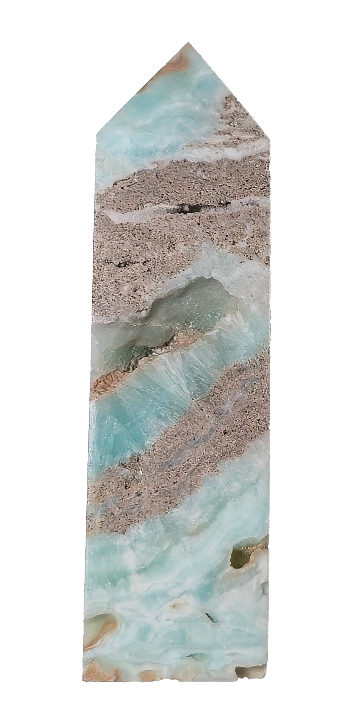 Blue Aragonite Tower