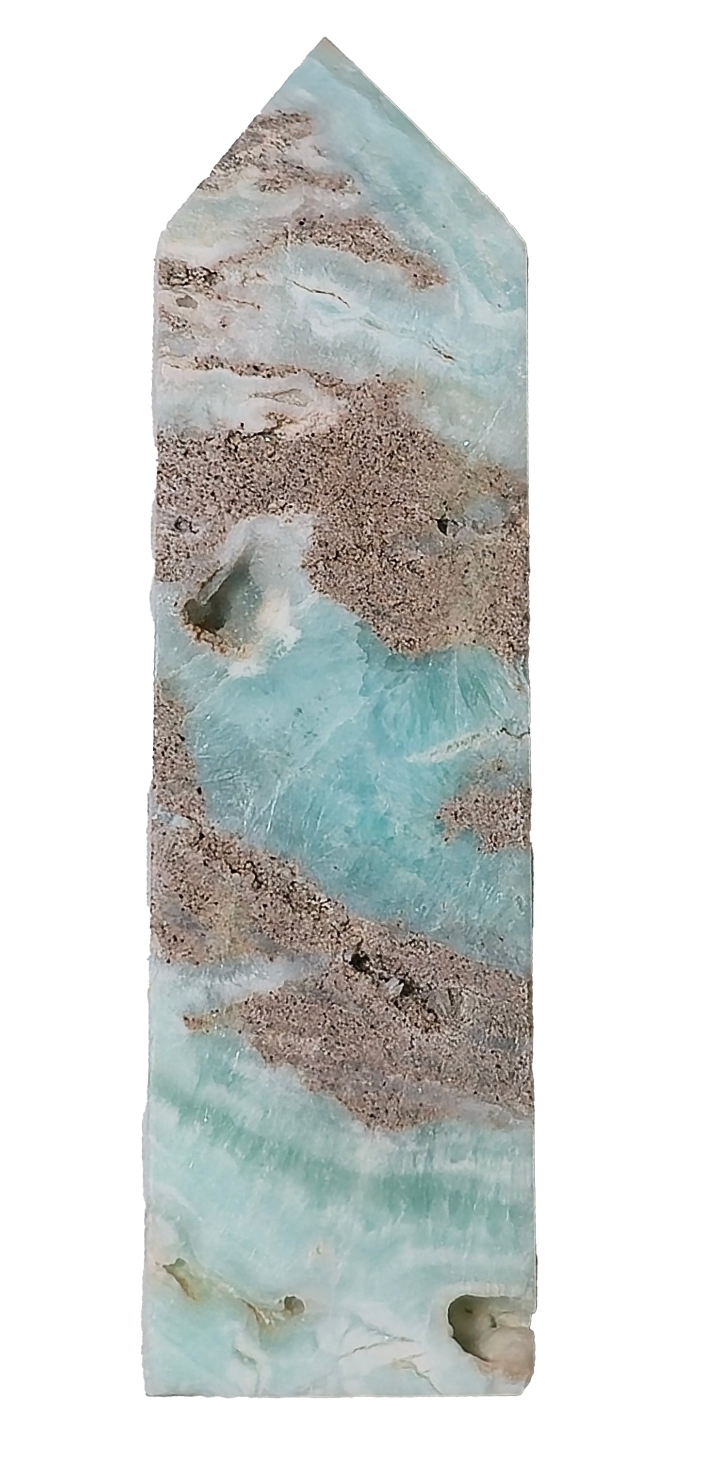 Blue Aragonite Tower