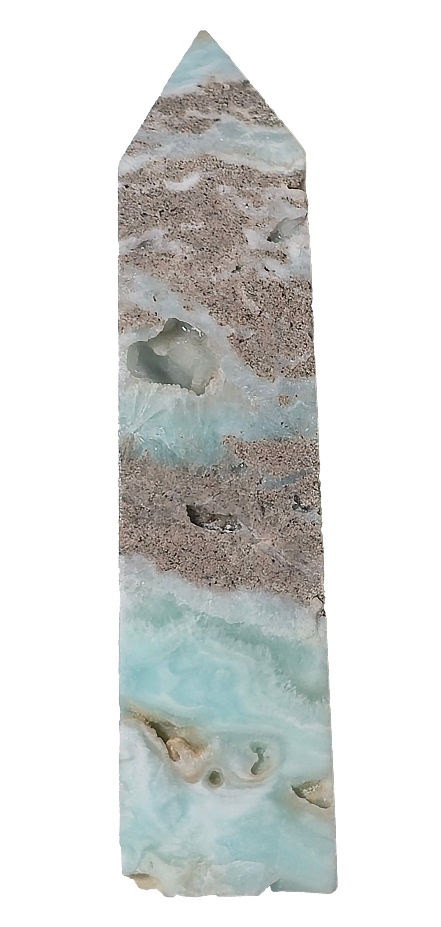 Blue Aragonite Tower