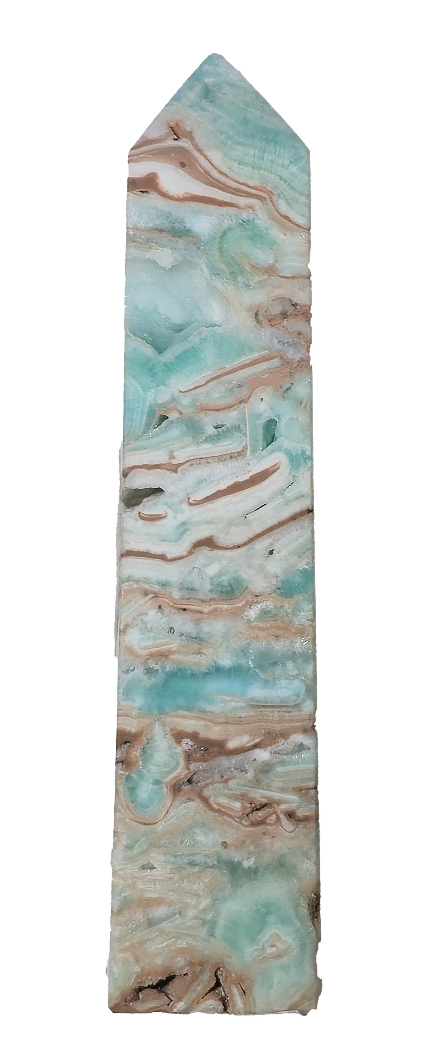 Blue Aragonite Tower