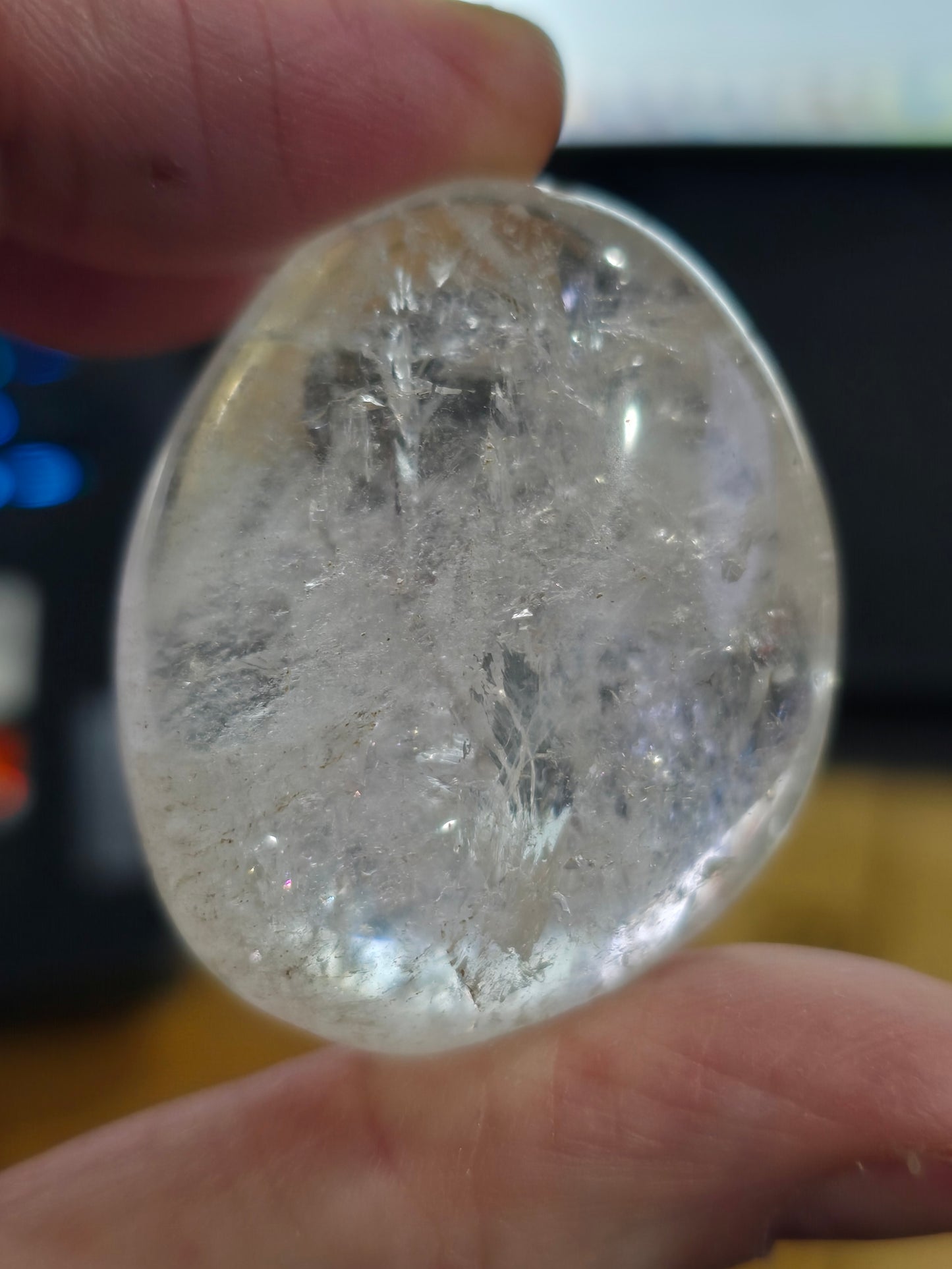 Clear Quartz Cube Tumbles – Natural Polished Stone