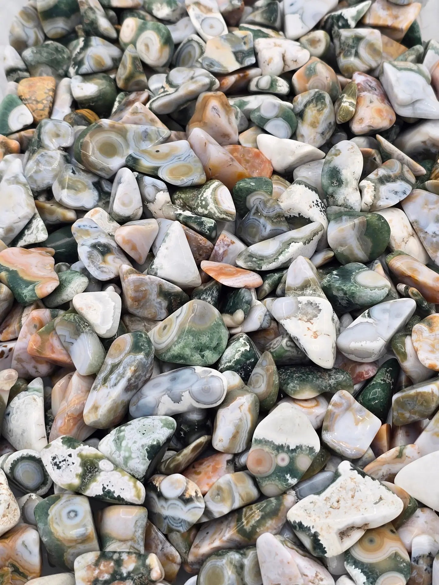 8th Vein Ocean Jasper Tumble Jasper tumble stone - Gen