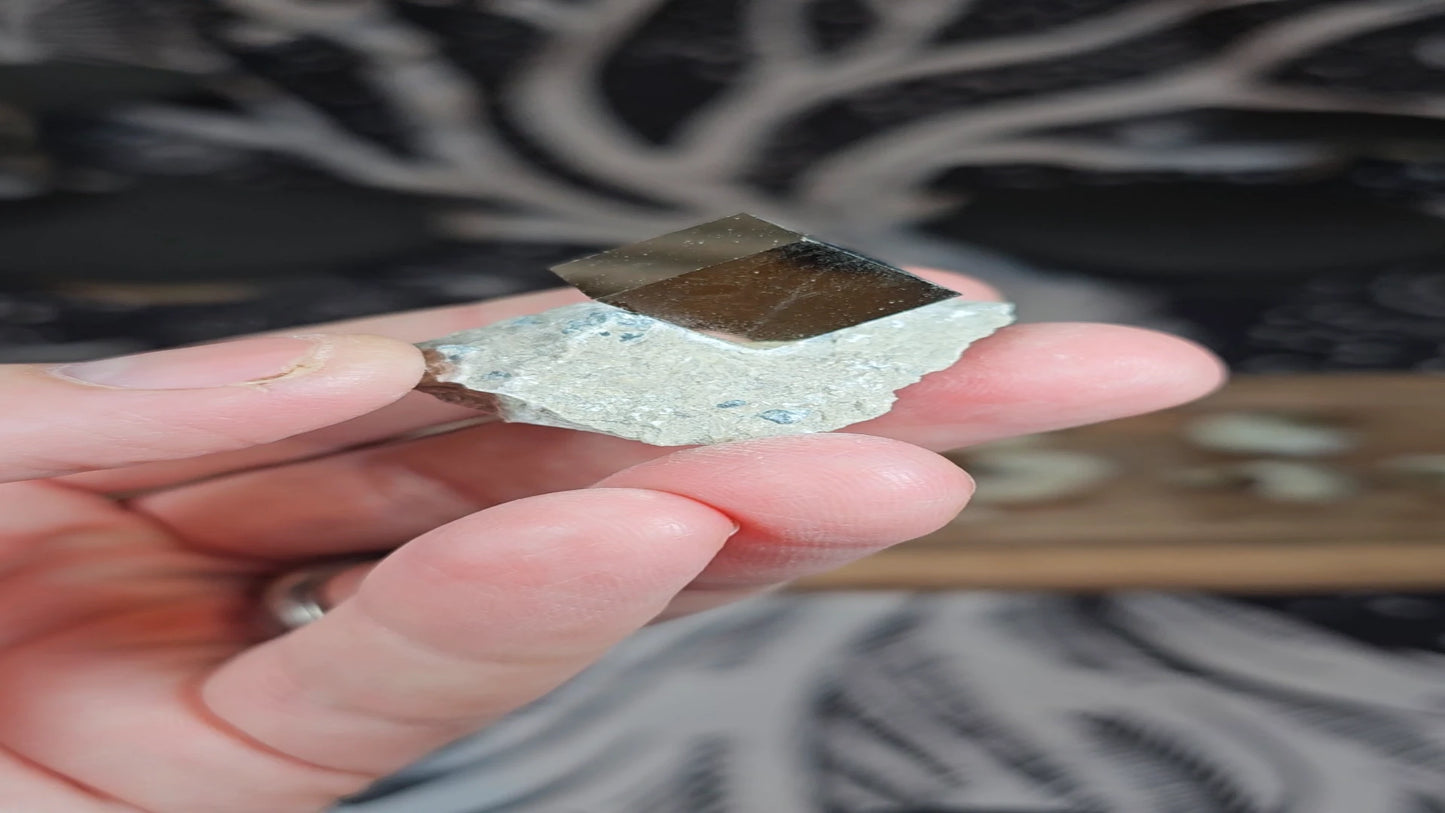 Pyrite on matrix #0002 specimen