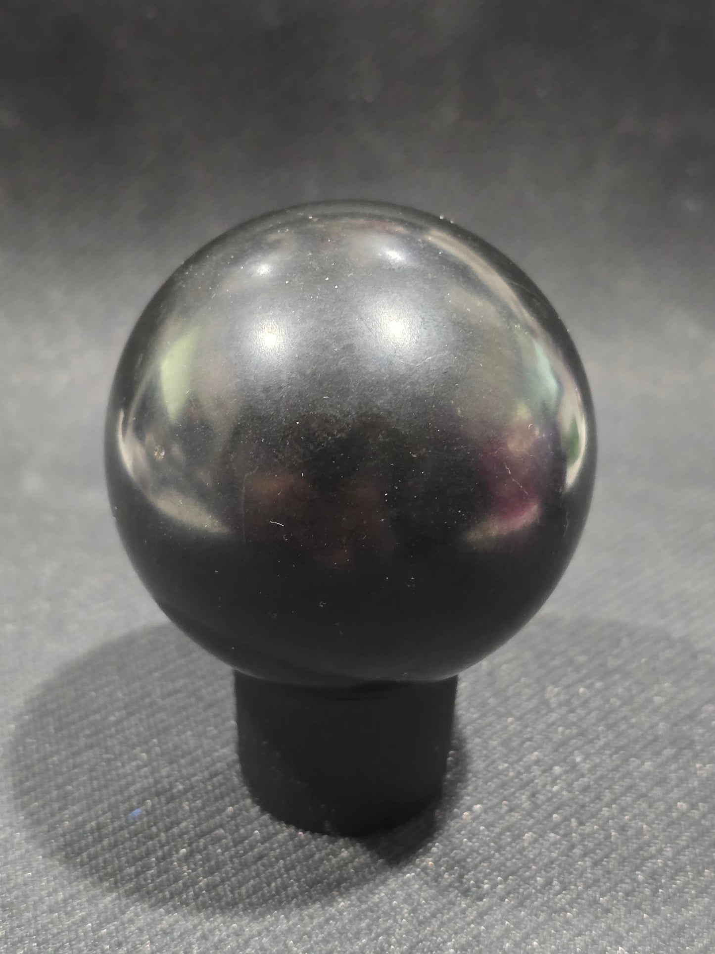 Black Obsidian Natural Stone sphere