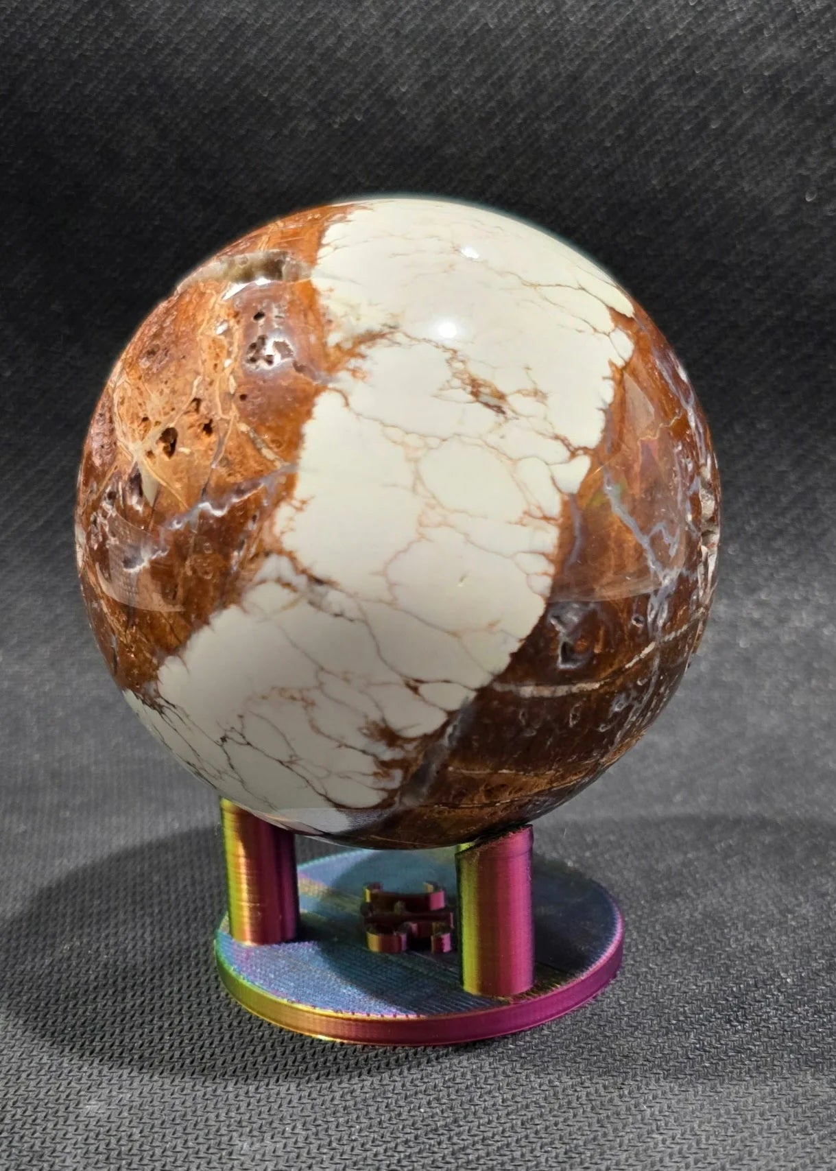 Wild Horse Manganese Natural Stone sphere
