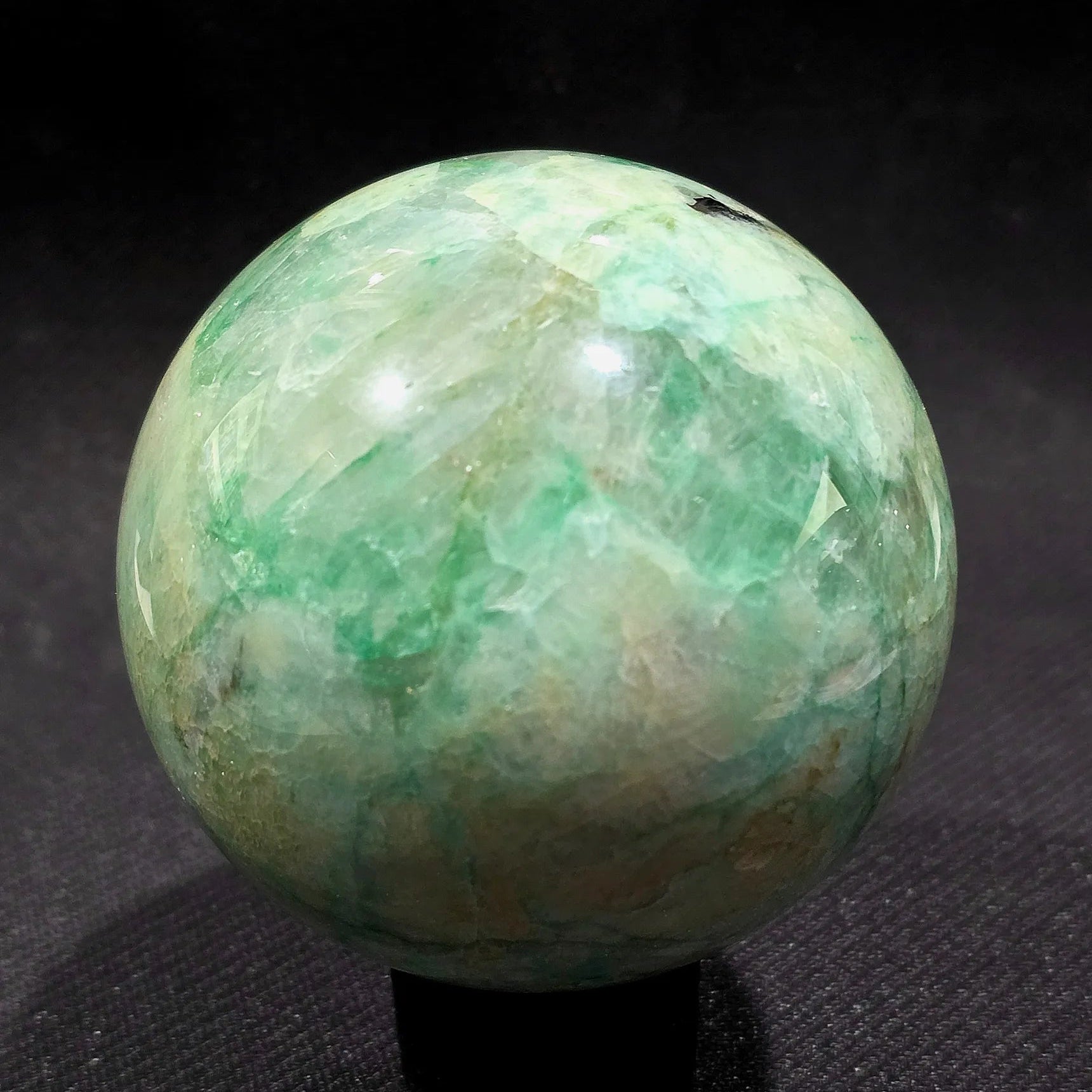 Green Moonstone Natural Stone sphere