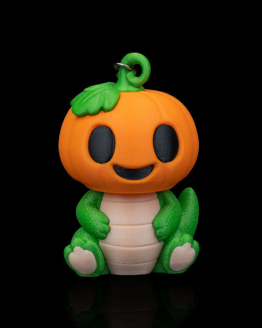 3D Printed Dino Pumpkin