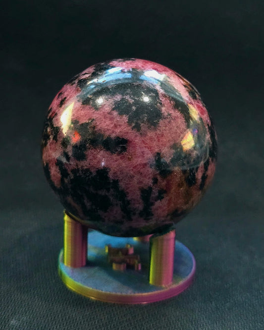 Rhodonite Sphere