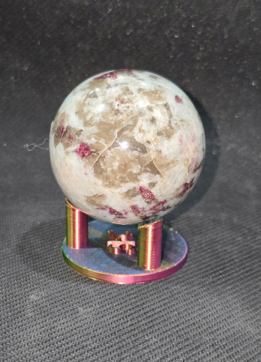 Rubellite Sphere