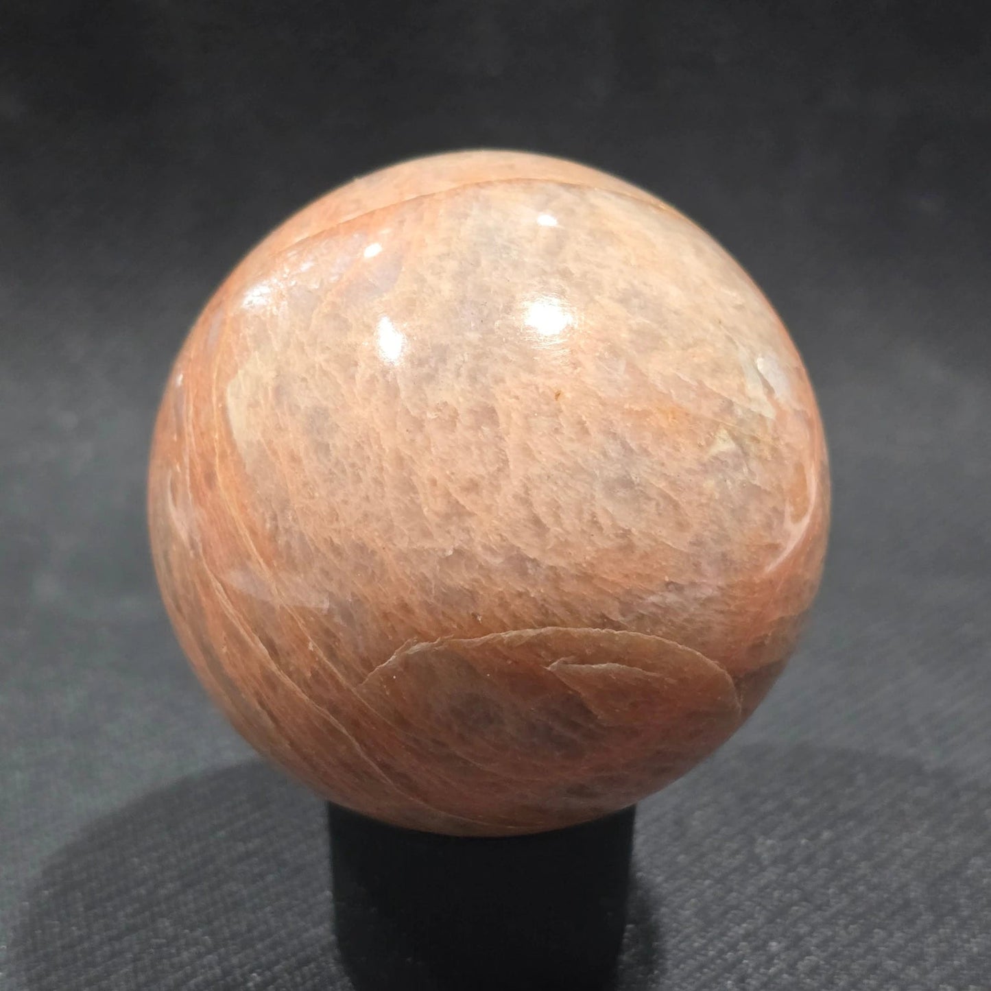 Peach Moonstone Natural Stone sphere